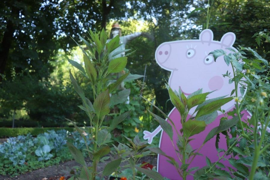Peppa Pig en el Jardín Botánico