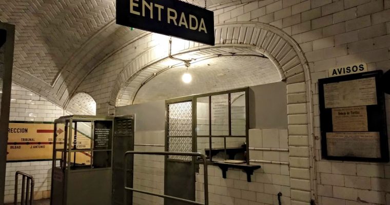 Estación fantasma de Chamberí, un rincón oculto de Madrid