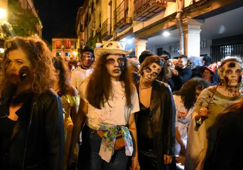 Marcha zombie por Alcalá