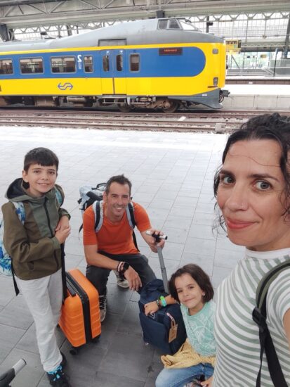 Interrail Benelux en familia