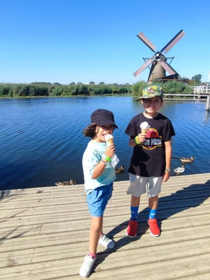 helado en Kinderdijk