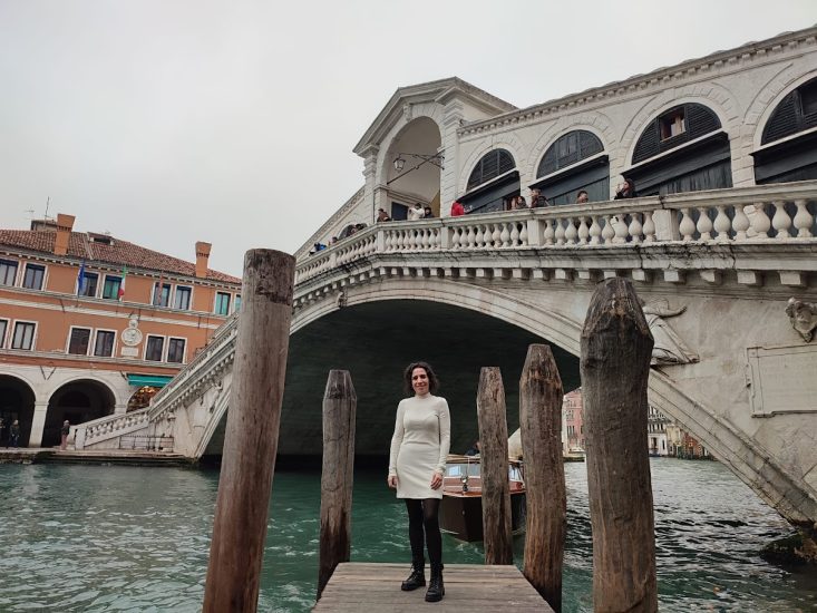 Puente de Rialto en invierno