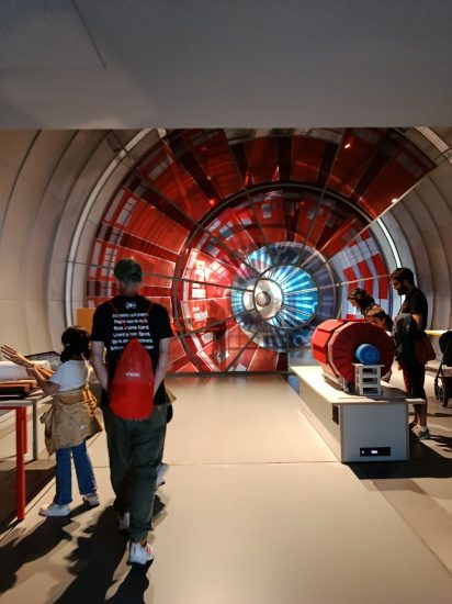 Interior exposiciones CERN